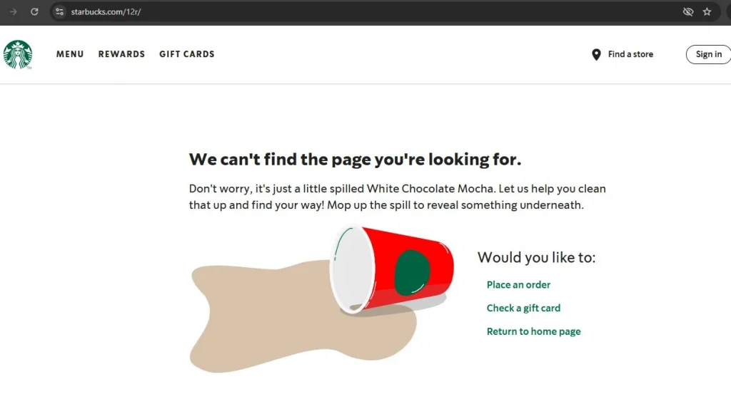 Clearly explain what went wrong